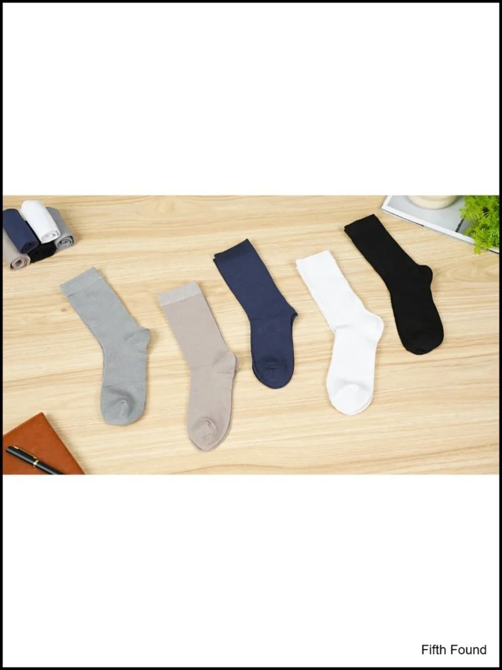 4 Pairs Silk Liner Hiking Socks, Moisture Wicking, Seamless, Men's
